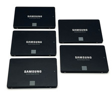 Lot of 5 - Samsung 250GB SSD 2.5" 860 EVO V-NAND 6Gb/s 90-100 Health