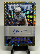 2024 Topps Finest Chris Johnson - Finest Greats Autographs  - Gold Geometric /50