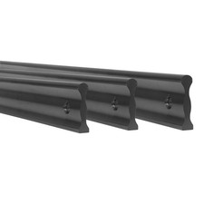 6", 12", 18" Anodized Aluminum Straight Edge Tools with  .001 Tolerance Edges