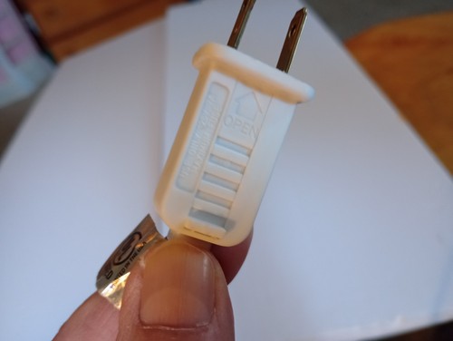 Single Replacement Clip Light W/Bulb 3ft Cord For Christmas Village Pumpkin Etc - Picture 4 of 4