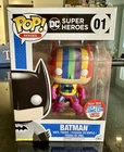 Funko Pop Batman #01 DC Superheroes Rainbow 2016 NYCC Exc LOOK & READ