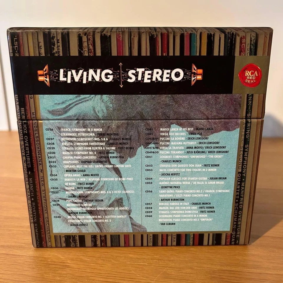 LIVING STEREO 60 CD COLLECTION Box Set Limited Edition Japan - Image 2 of 4