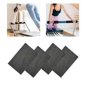 Pilates Non Slip Mat for Women Men Pilates Reformer Mat Portable Grippy Pad for