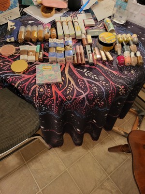45+ high high end WOMAN of COLOR Mixed Beauty  Cosmetics Lot Luxe Glam Bundle  