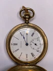 Antique Waltham 15 Jewels Gold Filled Pocket Watch Pre-Owned Runs (29-154a)