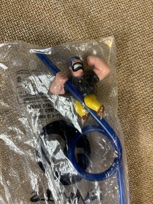 Vintage popoye bluto acrylic straw