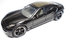 2013 MATCHBOX ADVENTURE CITY 2011 FISKER KARMA BLACK 1:65 DIECAST 3  CAR W GOLD 