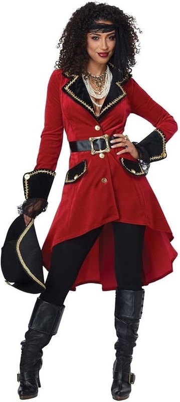 Women's Pirate Costumes High Seas Heroine - Adult Costume Size small