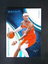 One Of One 1/1 2024-25 Panini Immaculate Shai Gilgeous-Alexander #4 Platinum