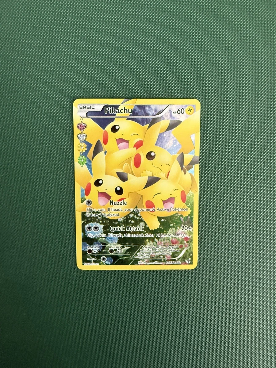 Pikachu Pokémon TCG Generations Ultra Rare Individual Collectible