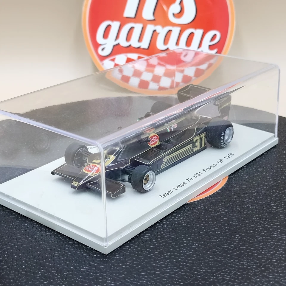 Spark 1/43 Lotus 79 #31 French GP 1979 Hector Rebaque PLANEX LOT-SPK-79FRA - Image 3 of 4