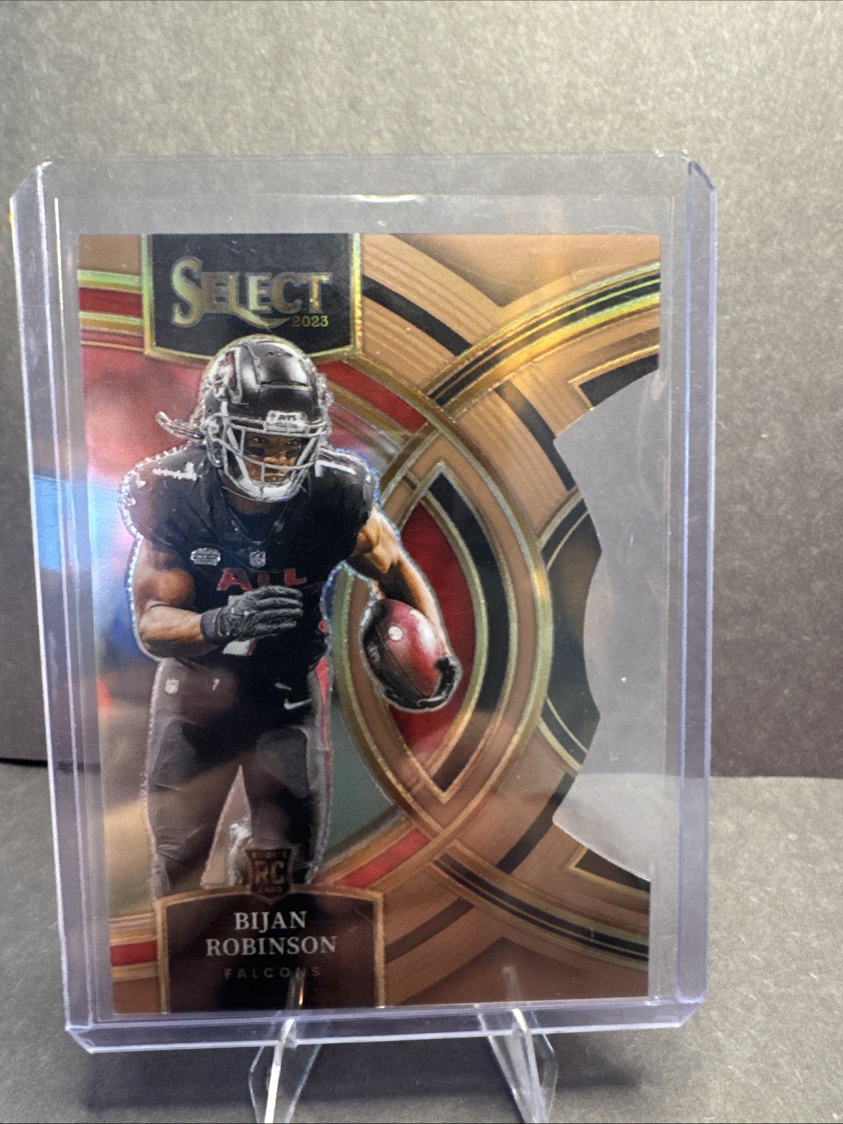 Bijan Robinson 2023 Panini Select Premier Level Copper /299 Die-Cut RC #180