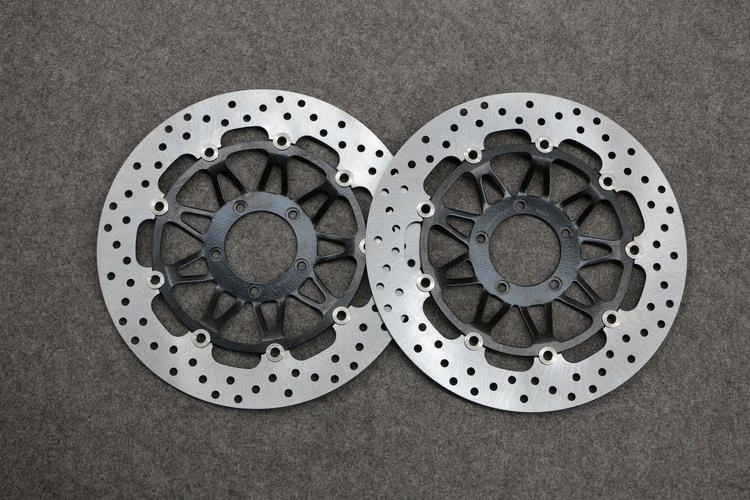 Rotor de disco de freno delantero apto para Ducati 797 821 1100 EVO 1200 848 939 950 1260 V2S Foto 4 de 4