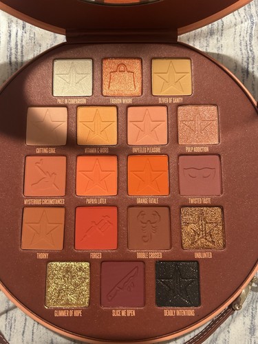 Jeffree Star PRICKED Eyeshadow Palette DISCONTINUED AUTHENTIC FAST SHIPPING - Picture 2 of 2