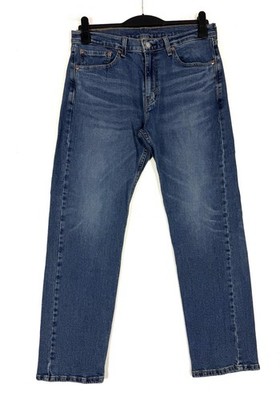 Levi's 505 Jeans Regular Straight Herren W32 L30 Blau Denim Hose Modern Strauss