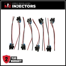 Set of 8 Delphi Fuel Injector Connectors Fits 99-07 25323974 Chevy 1500 5.3L