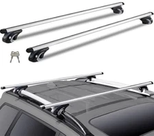 NEW Cargoloc 32545 2-piece 52" metal Roof Cross Bar rack set (maximum 46" gap)