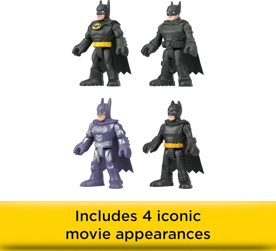 Figura de película Imaginext DC Super Friends Batman Toys colección 85 aniversario Foto 3 de 4