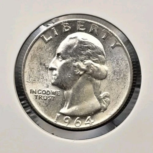1964-P 90% Silver Washington Quarter US Mint Philadelphia