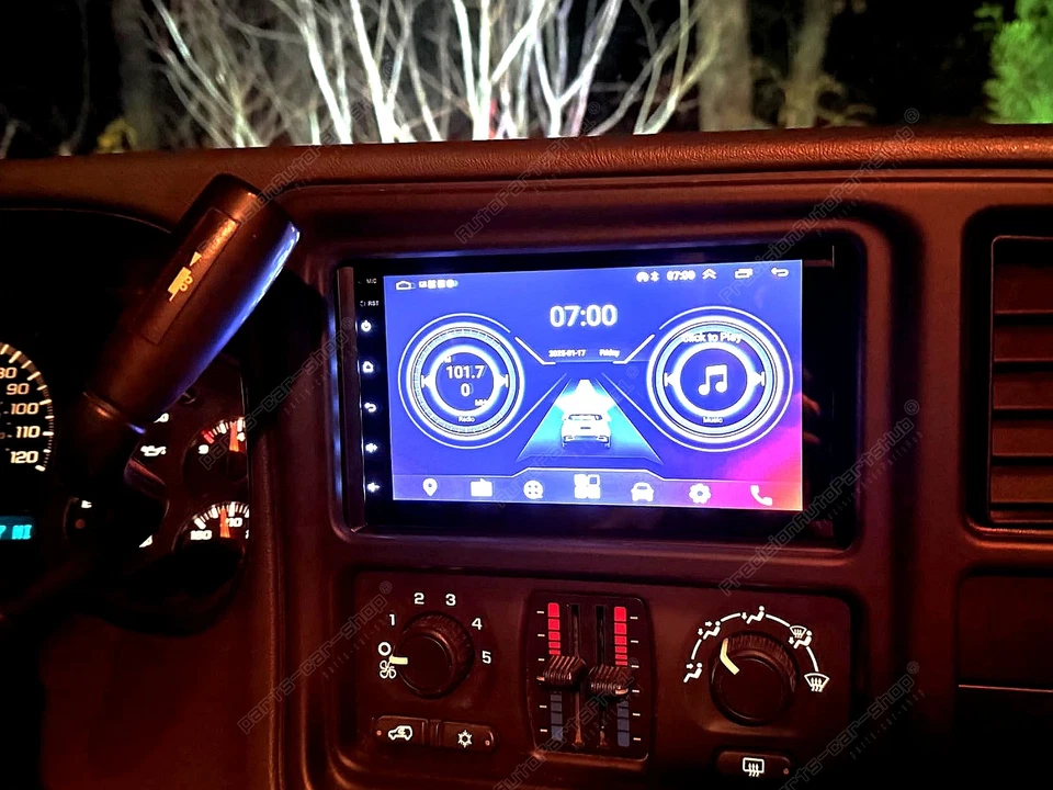 For 2003-2007 Chevrolet Tahoe Suburban Car Radio GPS Fit for CarPlay Android 15 - Image 3 of 4