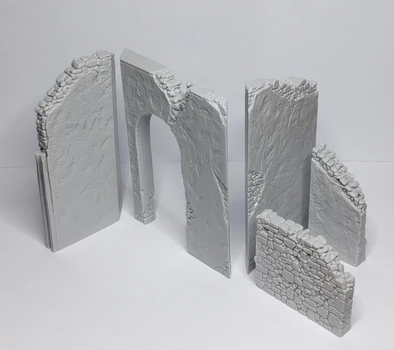 MODEL VICTORIA AFRICAN RUINED HOUSE 1:35 Cod.40120 - Immagine 4 di 4