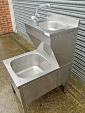 Stainless Steel Fabrication Sink Janitorial Wash Basin Recon Catering Equipment