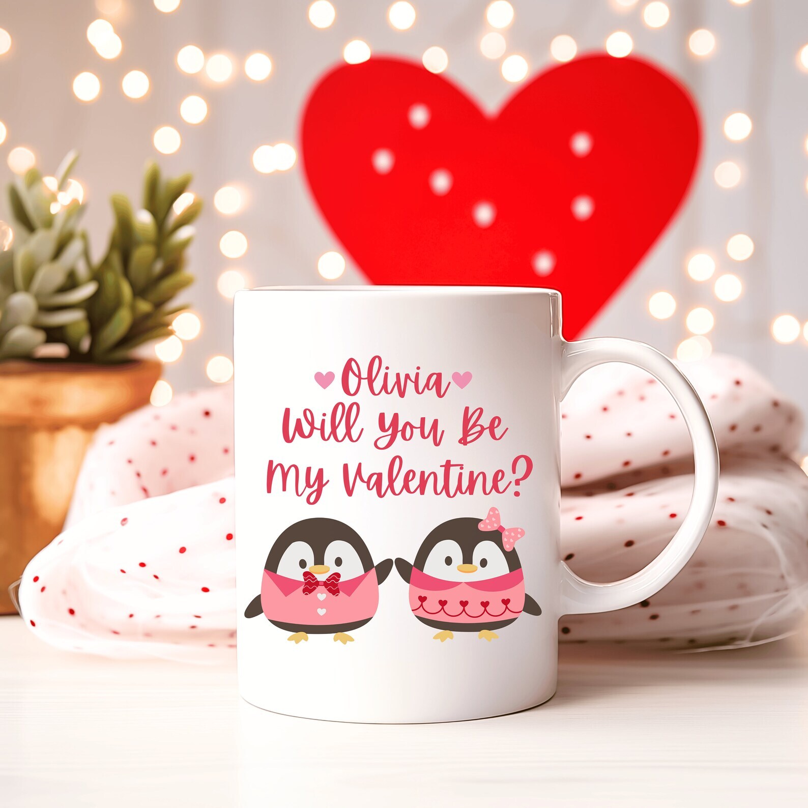 Personalized Valentine's Day Gift Mug For Girlfriend Personalized Mug For Valent