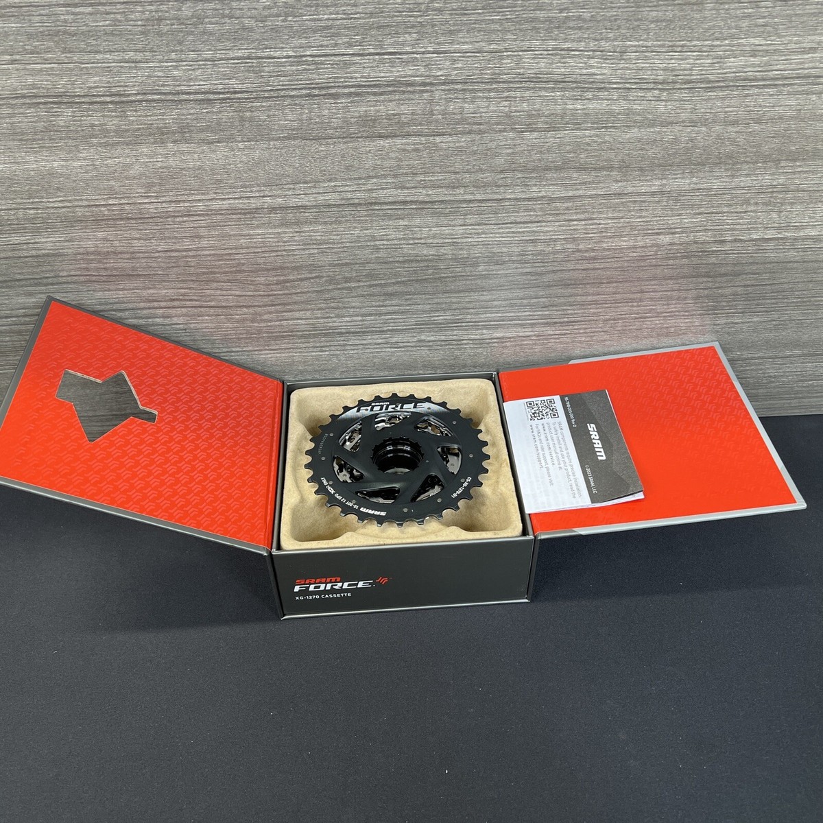 SRAM Force AXS XG-1270 Cassette - 12-Speed, 10-30t, Silver, For