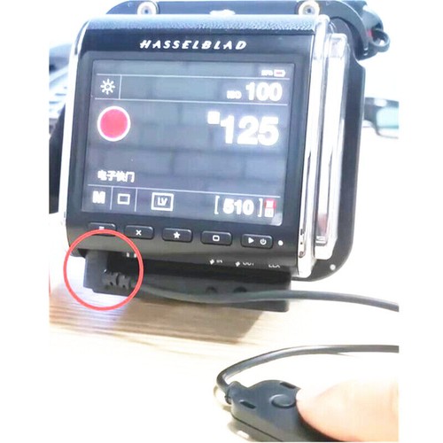 Video Remote Shutter Cable replace Release Cord X for Hasselblad X1D II 907X 50C - Picture 2 of 4