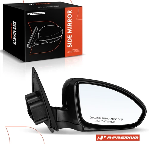 A-Premium Black Mirror w/ Power Glass Adjust Right for Chevy Cruze Cruze Limited