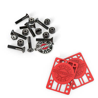 Independent Trucks Skateboard Hardware 1" Black/Blue