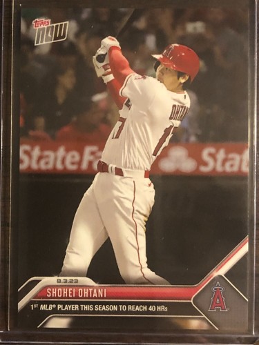 2023 Topps Now #647 Shohei Ohtani Los Angeles Angels