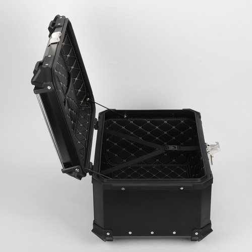 Motorrad Alu Top Case 65L XB65 Aluminium Alloy Schwarz 100% Nagelneu 56*39*30cm - Bild 8 von 10