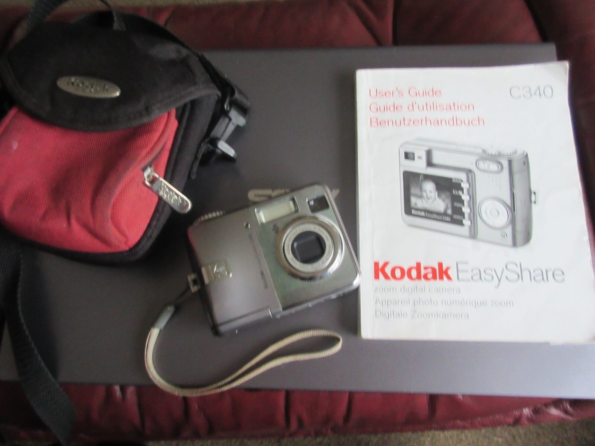 Kodak EASYSHARE C340 Digital Camera Silver for sale online