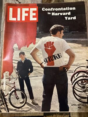 LIFE MAGAZINE APRIL 25 TH 1969 CONFRONTATION IN HARVARD YARD | eBay