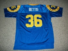JEROME BETTIS Unsigned Custom LA Blue Sewn New Football Jersey Sizes S-3XL