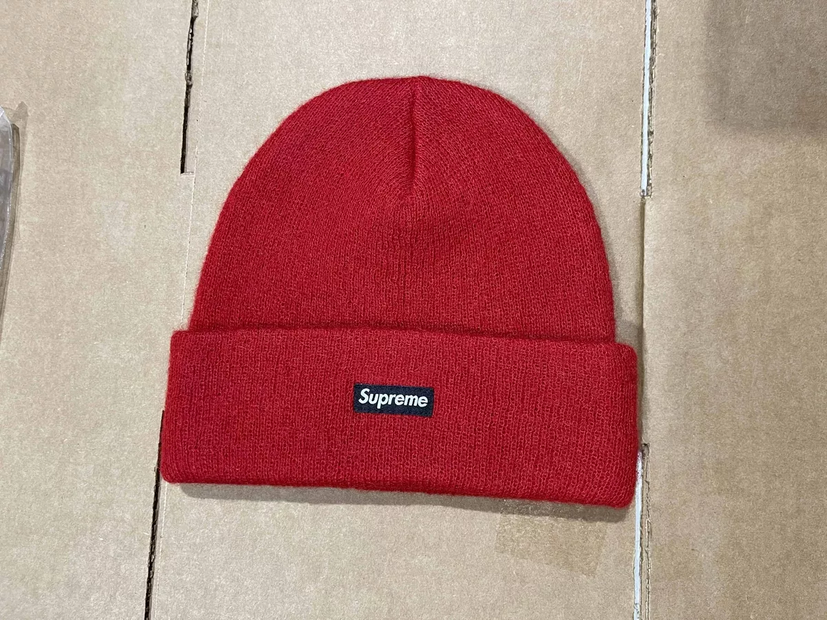 Supreme Mohair Beanie Red OS F/W 19 | eBay