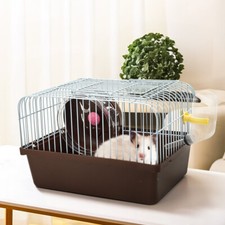 Transparent Clear 1 /2 Storey Levels Large Hamster Gerbil Mouse Small Pet Cage