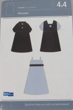 QuicKutz Dresses 4x4 1 cutting dies REV-0282-S