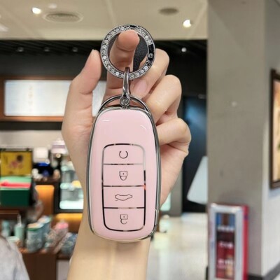 TPU Car Remote Key Fob Case Fob Cover Holder For Chery