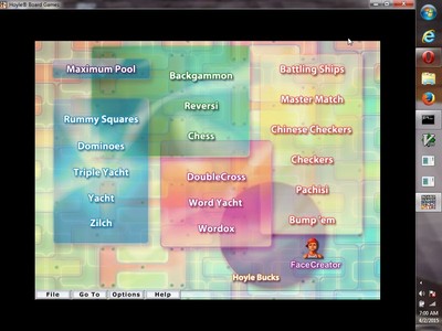 Hoyle Board Games Pool Rummy Yacht Checkers Dominoes Pc New Cd Win 7 Tested Ebay