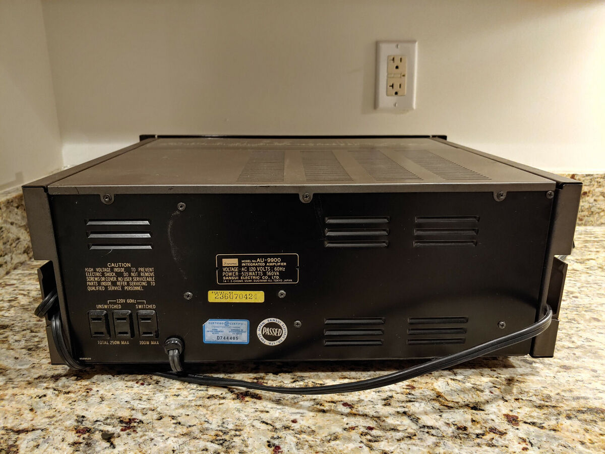 SANSUI AU-9900 Integrated Power Amplifier | eBay SANSUI AU-9900 Integrated Power Amplifier | eBay