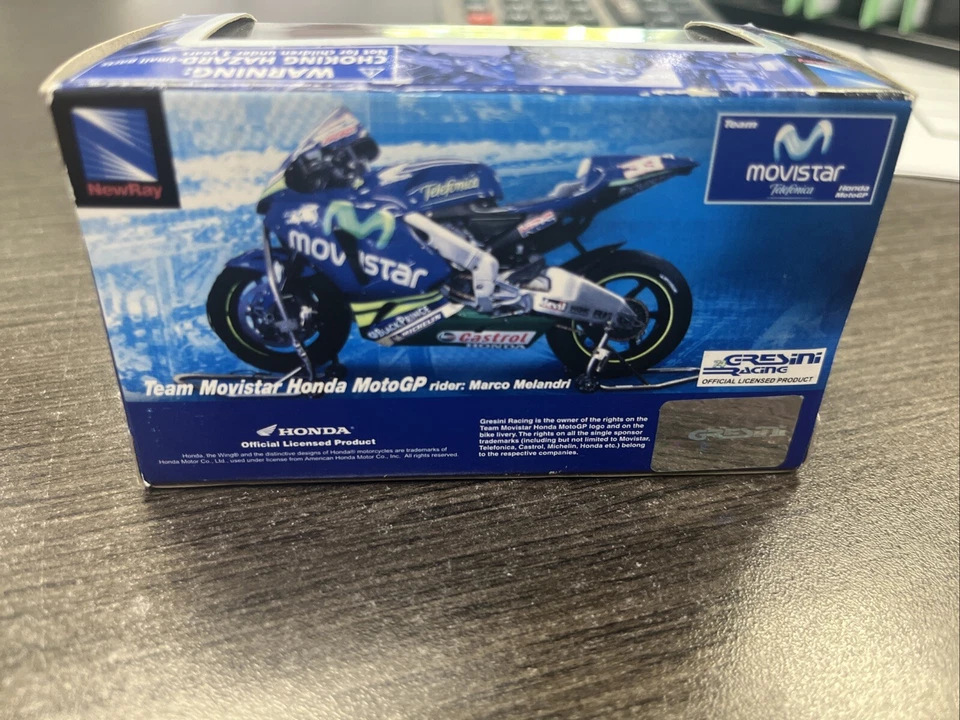 NewRay Honda RC211v 1:32 Team Movistar Marco Melandri - Image 3 of 4