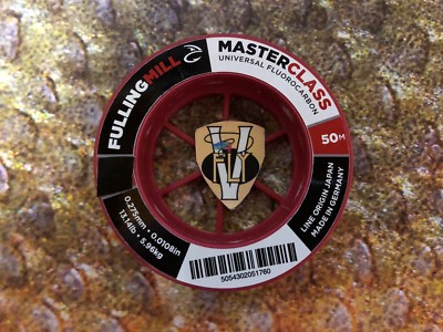 Fulling Mill Premium 40 & 50 Meter Spools Of Masterclass Hi Tech Fluorocarbon  