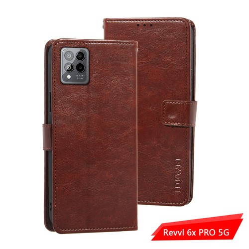T-Mobile Revvl 6X Pro Flip Case Shockproof Leather Wallet Phone Case Stand Cover - Picture 18 of 77