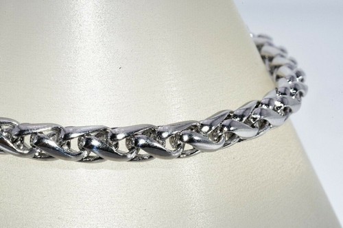 .50CT Natural Round Cut White Diamond Heart Charm Bracelet Sterling Silver - Picture 7 of 12