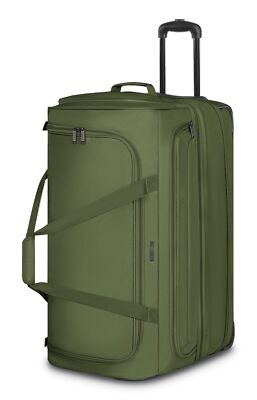 REDOLZ Duffle Essentials Wheeled Duffle Exp. L Reisetasche Tasche olivgrün Neu
