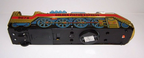 Golden Piston Fireball Express Train 9678 Battery Operated - Picture 10 of 10