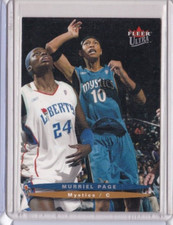 2003 Fleer Ultra WNBA #47 MURRIEL PAGE WASHINGTON MYSTICS ID9