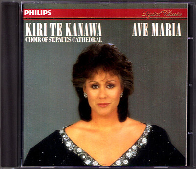 Kiri Te KANAWA: AVE MARIA Bach Handel Gounod Franck Puccini Purcell Schubert CD